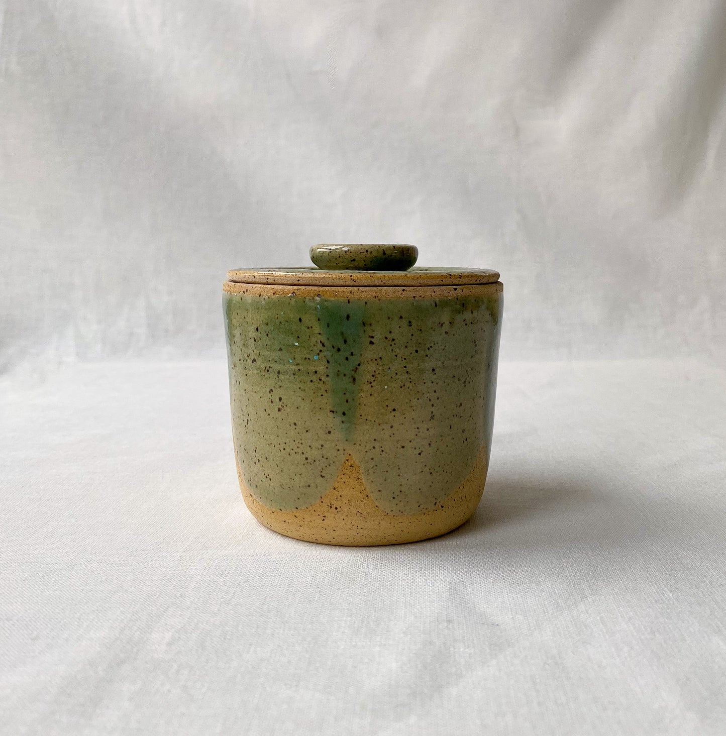 Small Jade Tulip Jar
