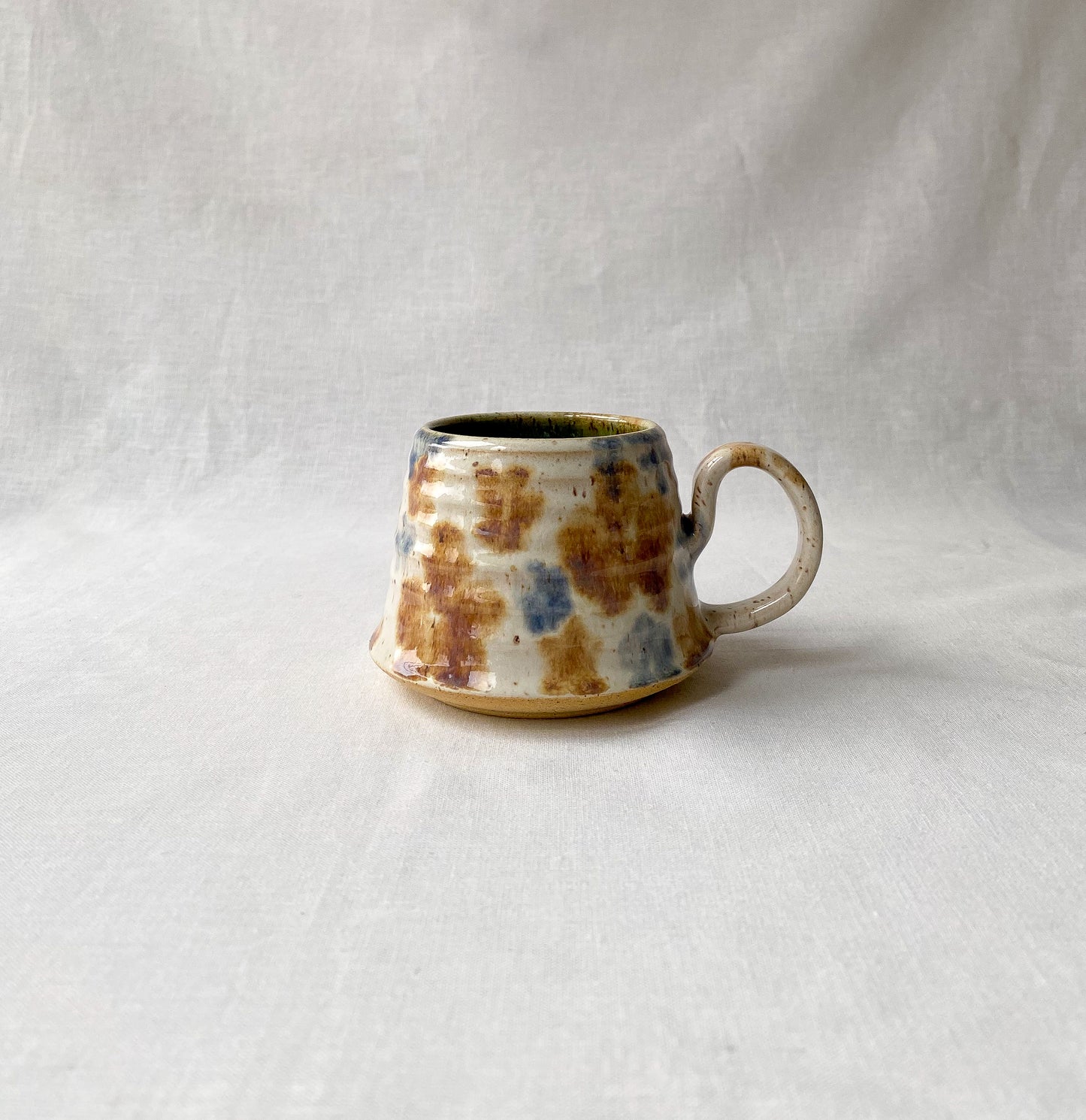 Short Floral Mug