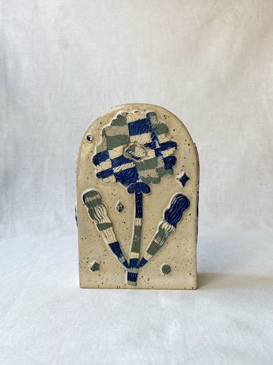 Nerikomi Wall Vase – Rain