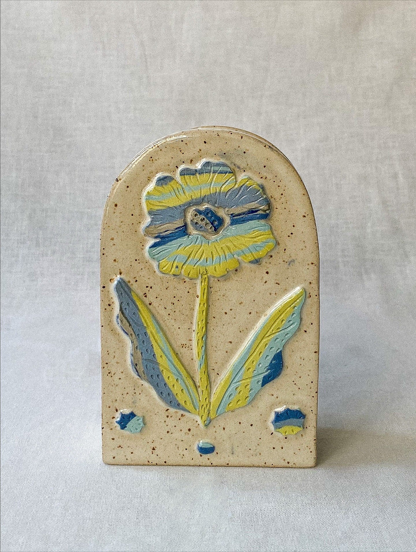 Nerikomi Wall Vase – Spring