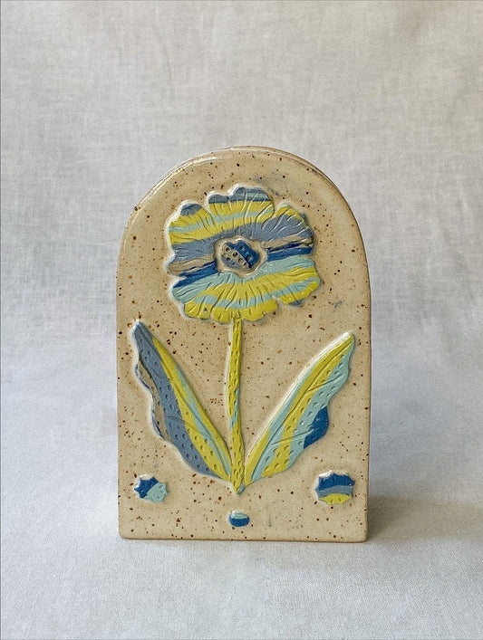 Nerikomi Wall Vase – Spring